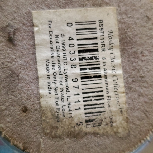 Decorative dish 8" - Picture 3 of 4